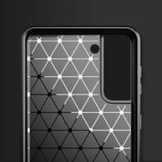 slomart carbon case fleksibilen ovitek tpu ovitek za samsung galaxy s21+ 5g (s21 plus 5g) moder