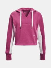 Under Armour Pulover Rival Fleece EMB Hoodie-PNK M