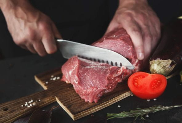 Blacksmith's Santoku jeklen kuhinjski nož