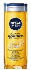 Nivea Men gel za tuširanje Active Energy, 500 ml