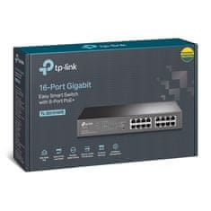 TP-Link TL-SG1016PE V2 mrežno stikalo, 16 vrat (8 PoE+)