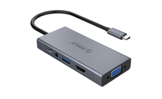 Orico MC-U501P USB-C priključna postaja, 5-v-1