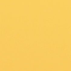 Vidaxl Balkonsko platno rumeno 90x400 cm oksford blago