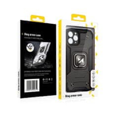 MG Ring Armor plastika ovitek za iPhone 7/8/SE 2020, črna