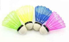 SEDCO Žogice za badminton Sedco barvne 4 kosi