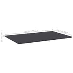 Vidaxl Dodatne police za omaro 4 kosi sive 80x50x1,5 cm iverna pl.