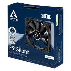 Arctic F9 Silent ventilator, 92 mm, 3-pin