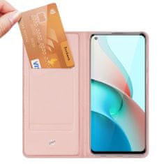 slomart dux ducis skin pro bookcase tip etui za xiaomi redmi note 9t 5g pink