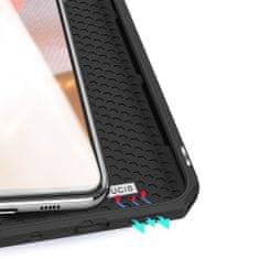 Dux Ducis Skin X knjižni usnjeni ovitek za Samsung Galaxy A72 4G, črna