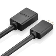 Ugreen 20137 adapter Mini HDMI - HDMI, M/F, črna