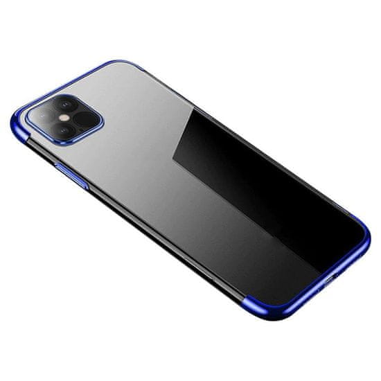 slomart clear color case gel tpu electroplating frame cover za samsung galaxy s21+ 5g (s21 plus 5g) moder