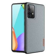 slomart ovitek dux ducis fino prevlečen z najlonskim materialom za samsung galaxy a72 4g siv