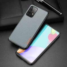 slomart ovitek dux ducis fino prevlečen z najlonskim materialom za samsung galaxy a72 4g siv