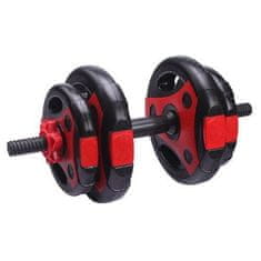 SEDCO Dumbbell PRO GRIP 8 kg SEDCO črna/rdeča