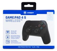 Snakebyte Game:Pad 4 S wireless Black brezžični krmilnik za PS4 