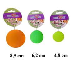 COBBYS PET AIKO FUN Neon Trda žoga 4,8cm igrača za pse