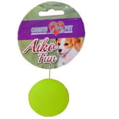 COBBYS PET AIKO FUN Neon Trda žoga 4,8cm igrača za pse