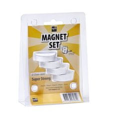 MagPaint Magneti pisarniški BELI ᶲ37mm 4/1