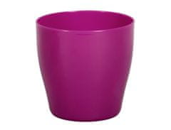 VECA Pokrov za cvetlični lonec LIVING plastični vijolično-rožnati d25x25cm
