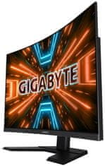 Gigabyte G32QC A igralni monitor, VA, QHD, 80 cm, ukrivljen