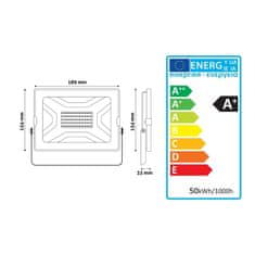 Avide SMD LED reflektor 50W slim nevtralno bel 4000K