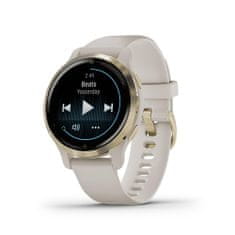 Garmin Venu 2S pametna ura, zlata (Light Gold/Light Sand)