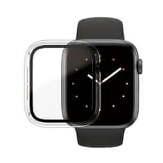 PanzerGlass Full Body Protection Antibacterial zaščitno steklo za Apple Watch 4/5/6/SE (44mm), kaljeno, prozorno