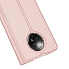 Dux Ducis Skin Pro knjižni usnjeni ovitek za Xiaomi Redmi Note 9T 5G, roza