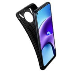 Spigen Rugged Armor silikonski ovitek za Xiaomi Redmi Note 9T 5G, črna