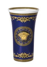 Rosenthal Versace Vaza ROSENTHAL VERSACE MEDUSA BLUE 34 cm