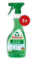 Frosch Spiritus Glass SO2 čistilo, 500 ml, 3 kosi