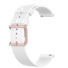 BStrap Silicone Rain pašček za Samsung Galaxy Watch 3 41mm, white