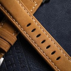 BStrap Leather Lux pašček za Apple Watch 38/40/41mm, coffee