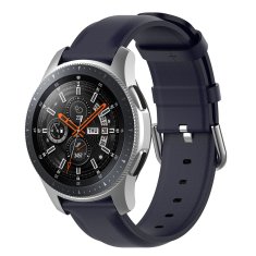 BStrap Leather Lux pašček za Samsung Galaxy Watch 3 45mm, navy blue