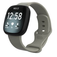 BStrap Silicone (Large) pašček za Fitbit Versa 3, gray