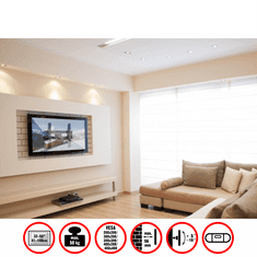 Reflecta Plano Flat 55-4040T TV nosilec, naklonski, 81-140 cm (32-55˝)