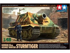 Tamiya maketa-miniatura Sturmtiger • maketa-miniatura 1:48 tanki in oklepniki • Level 3