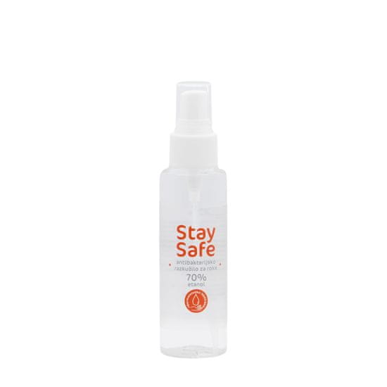 Stay Safe StaySafe, razkužilo za roke v razpršilu 100ml