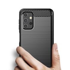 MG Carbon Case Flexible silikonski ovitek za Samsung Galaxy A32 5G, črna