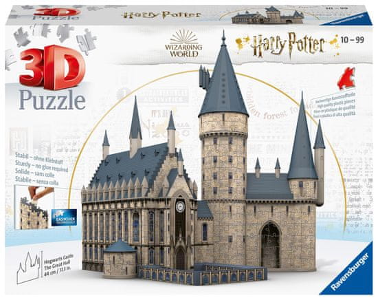 Ravensburger 3D Puzzle Harry Potter - Grad Hogwarts, 540 kosov