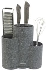 KINGHoff Triple Knife Block & Utensil Holder Kinghoff Kh-1568