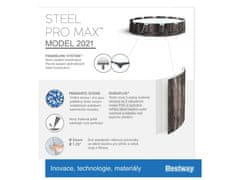 Bestway Steel Pro Max Wood 3,66 x 1 m 5614X + Dodatki