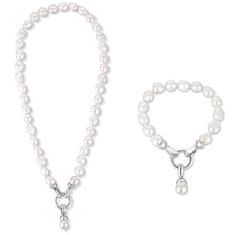 JwL Luxury Pearls Set bisernih nakit JL0559 in JL0560 (zapestnica, ogrlica)