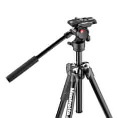 Manfrotto 290 Light aluminijasto stojalo z befree live fluid video glavo (MK290LTA3-V) + GRATIS nosilec za telefon (MCLAMP)