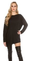 Amiatex Ženski pulover 71507, črna, UNIVERZáLNí