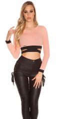 Amiatex Ženska bluza 72731, lososna, S