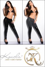 Amiatex Ženske treggings hlače 74747, siva, XS