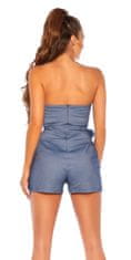 Amiatex Ženske overall hlače 79195, denim, XL