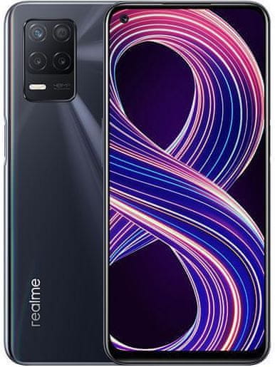 realme 8 5G pametni telefon, 6GB/128GB, Supersonic Black