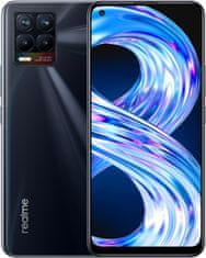 realme 8 pametni telefon, 6GB/128GB, Punk Black